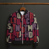 ALPHABETICAL RETRO BOMBER JACKET