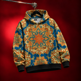 Astra Loom Printed Hoodie