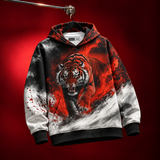 Inferno Roar Printed Hoodie