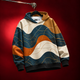 Aurelia Waves Printed Hoodie