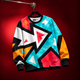 Dynamic Arrows Printed Sweatshirt