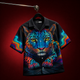 NEON PANTHER CUBAN SHIRT