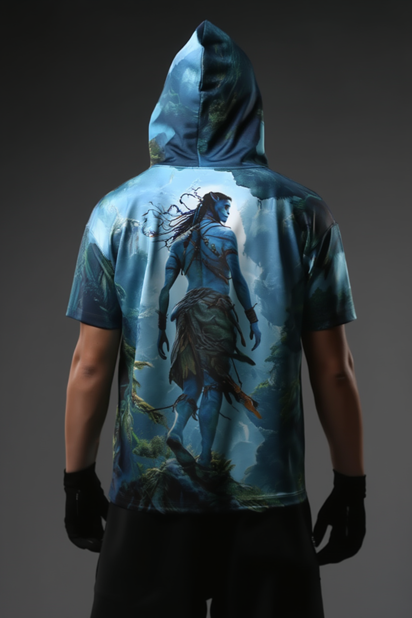 Avtaar Printed Summer Hoodie