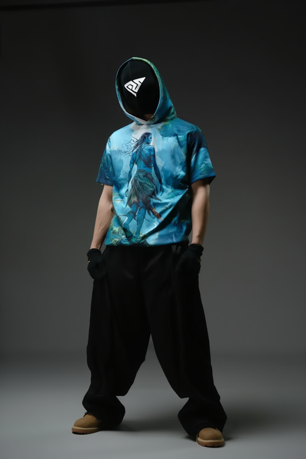 Avtaar Printed Summer Hoodie