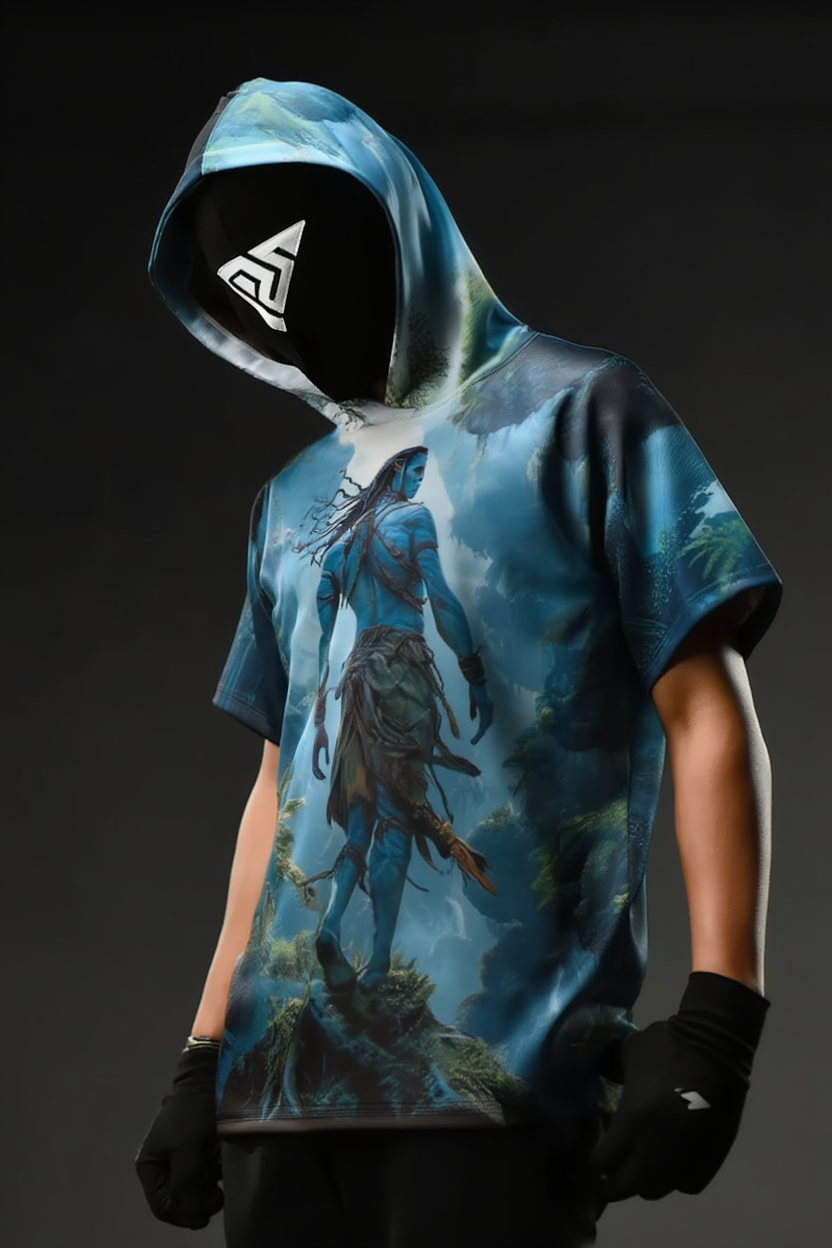 Avtaar Printed Summer Hoodie