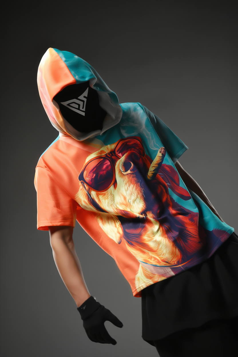 Zen Dog Summer Hoodie