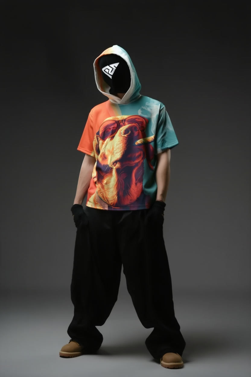 Zen Dog Summer Hoodie