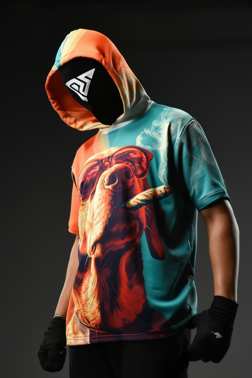 Zen Dog Summer Hoodie