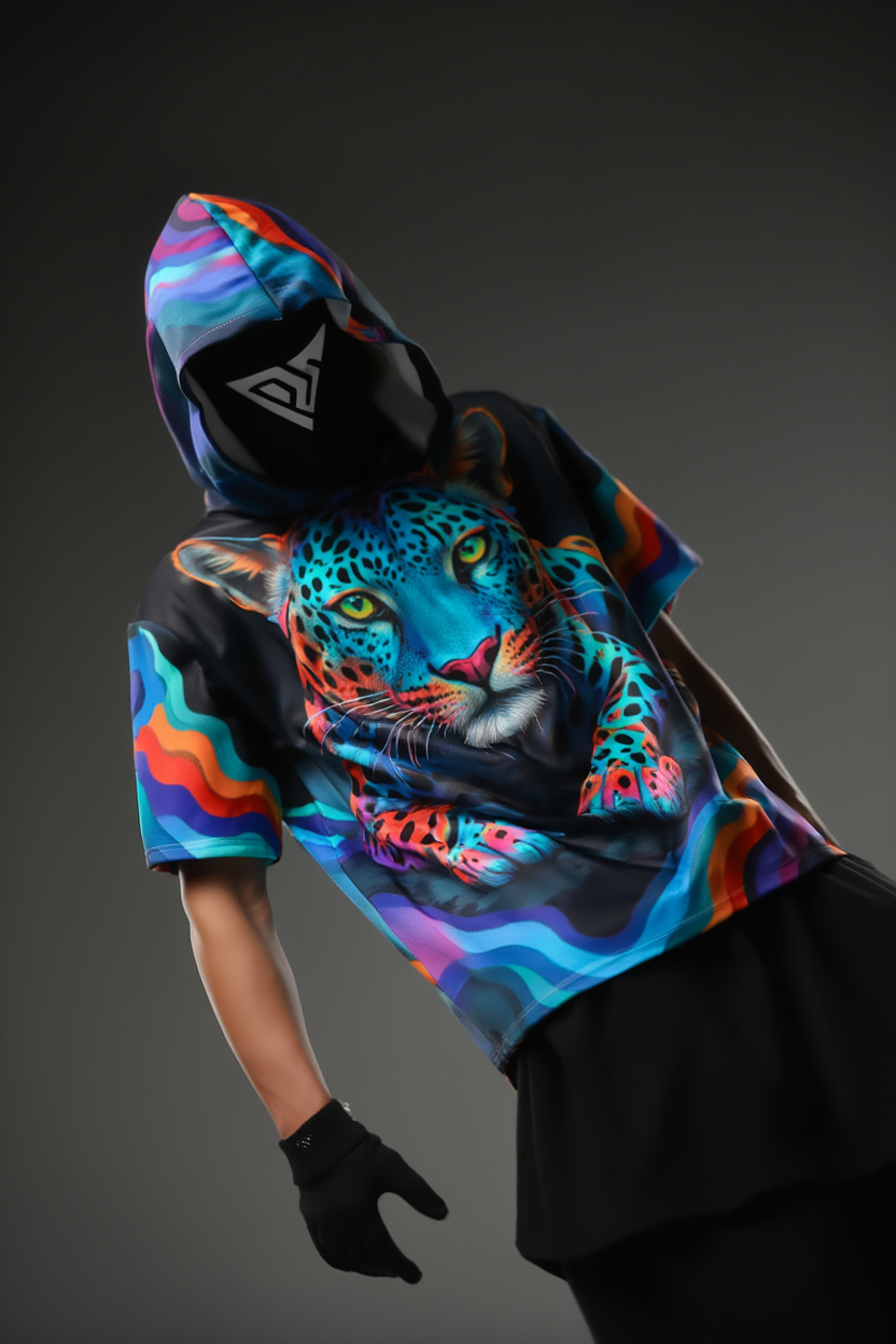 Neon Hunt Summer Hoodie