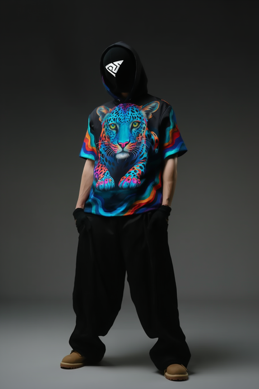 Neon Hunt Summer Hoodie
