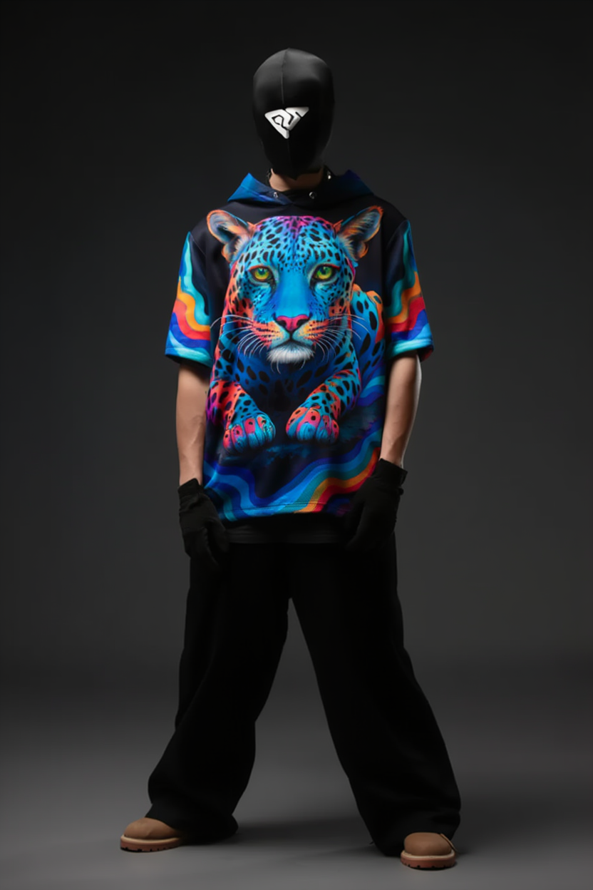 Neon Hunt Summer Hoodie