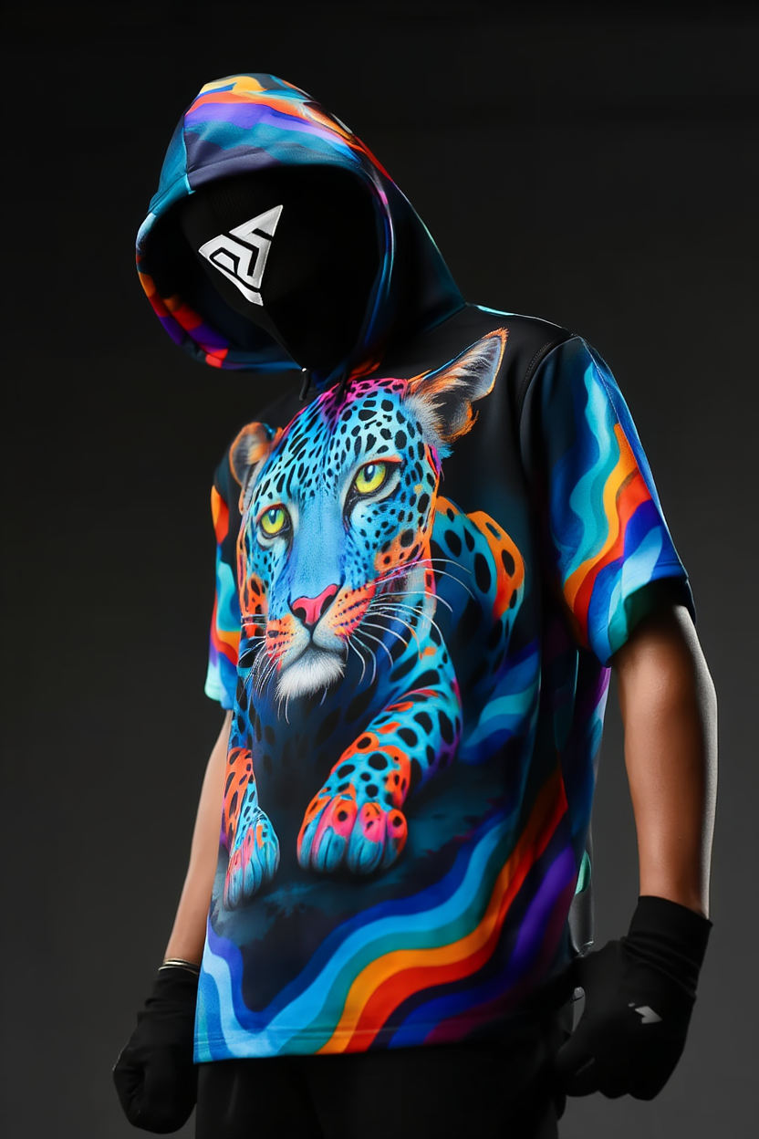 Neon Hunt Summer Hoodie