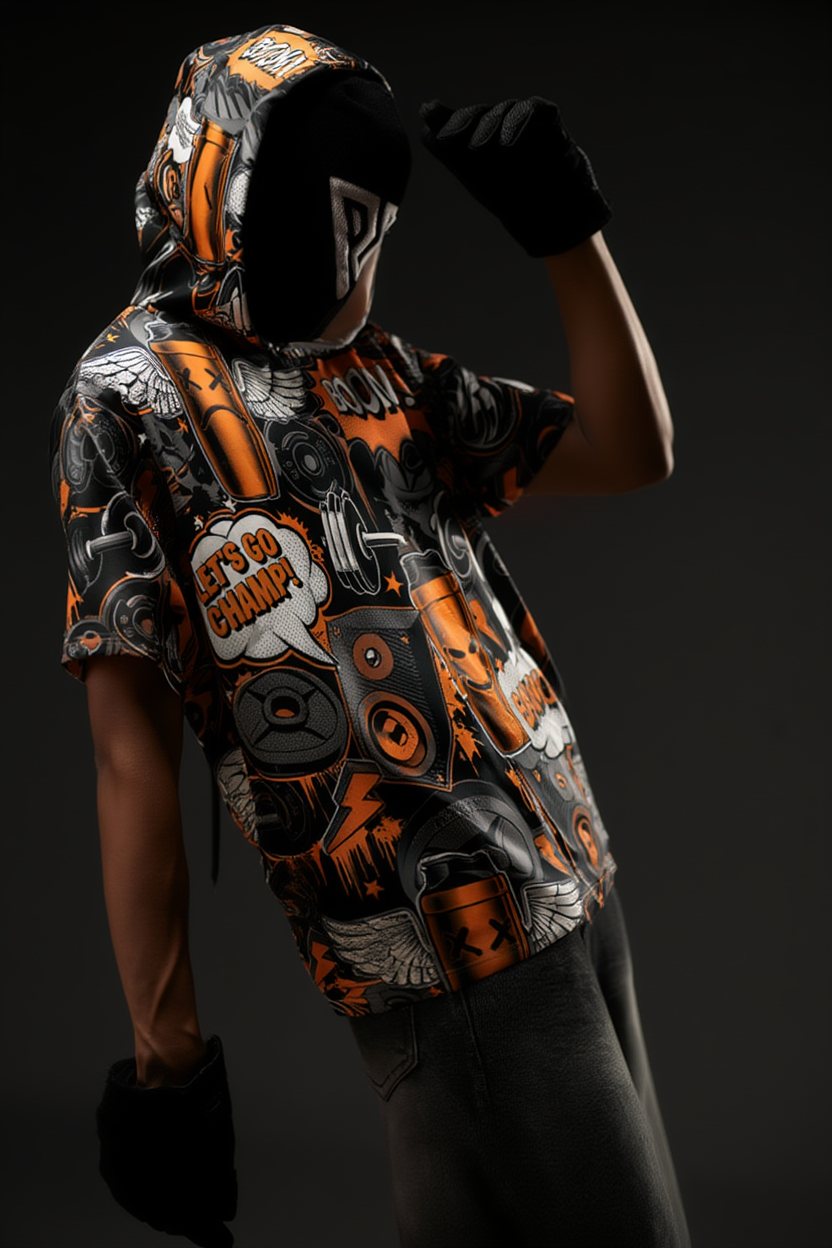 Power Pop Summer Hoodie