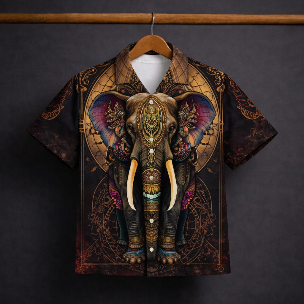 ROYAL TUSKS CUBAN SHIRT