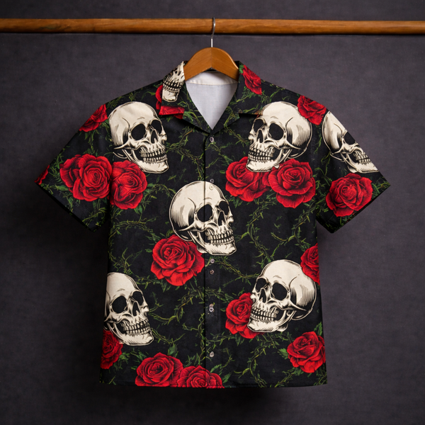SKULLY CUBAN SHIRT