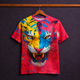 King of Colors Printed T- Shirt