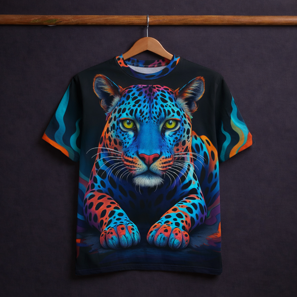 Lepord Eclipse Printed T- Shirt