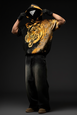 Golden Fury Summer Hoodie