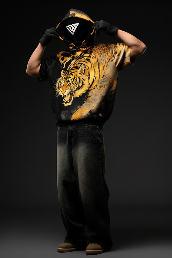 Golden Fury Summer Hoodie