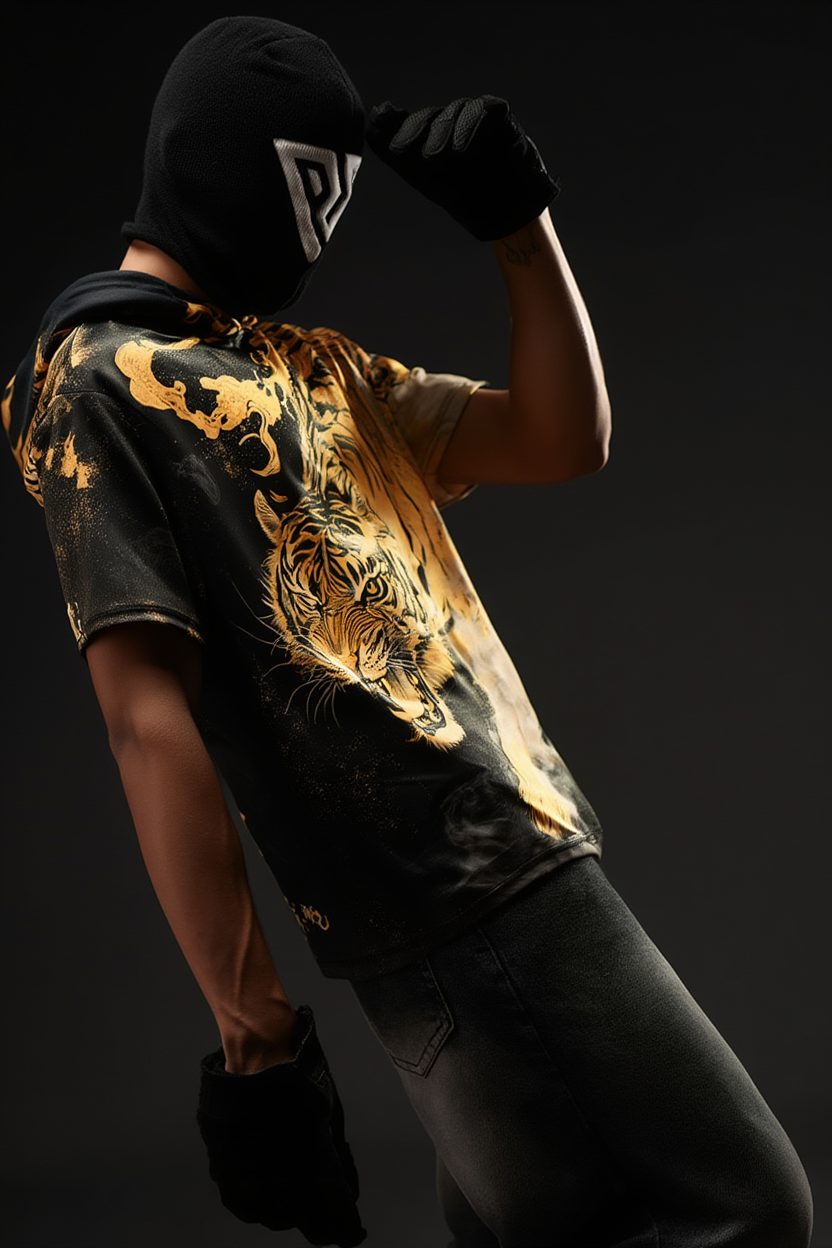 Golden Fury Summer Hoodie