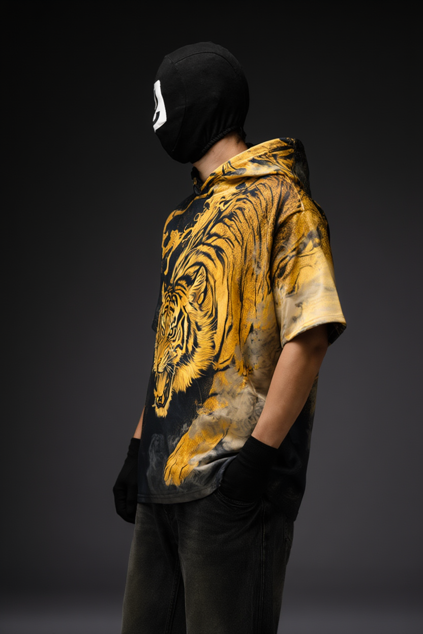 Golden Fury Summer Hoodie