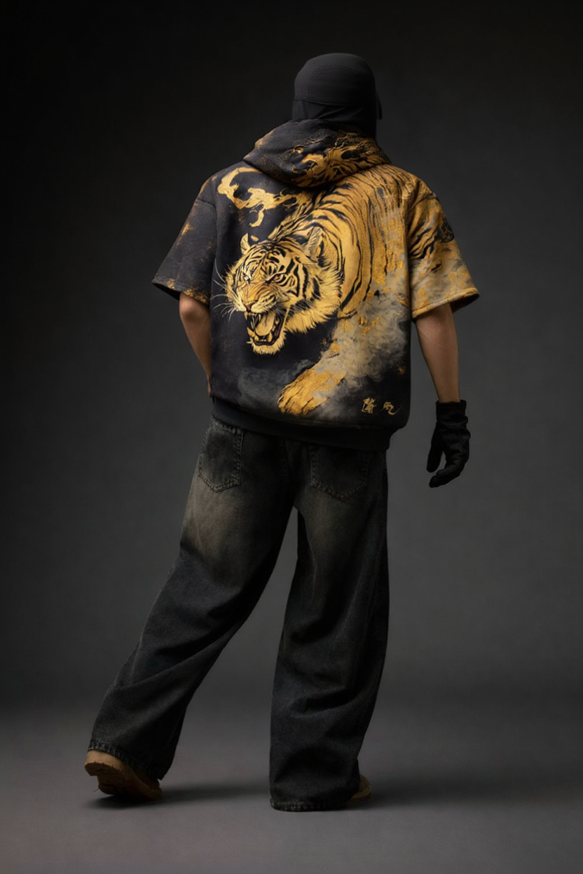 Golden Fury Summer Hoodie