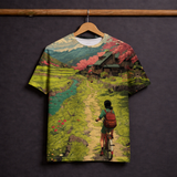 Meadowbound Tales Printed T-shirt